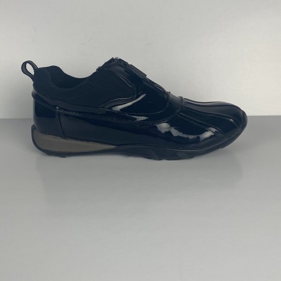 Cougar Haley Rain Shoes Women‎ Size 9M Sport Waterproof Black Zip Up *Flaw - Picture 1 of 14